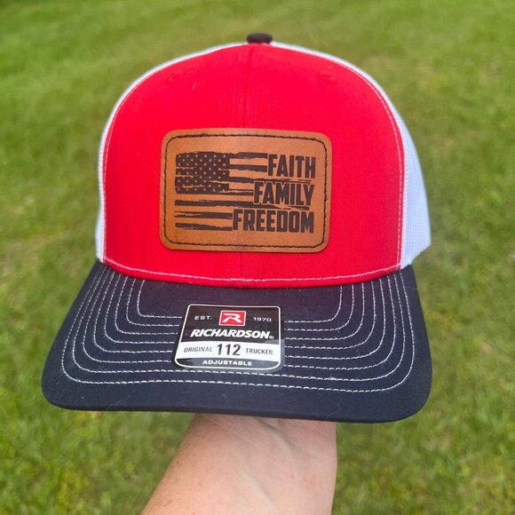 Faith, Family, Freedom Richardson Hat - Picture 1 of 1